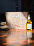 Foli Complete Set, Dry Oil + Clay exfoliating Stone Set